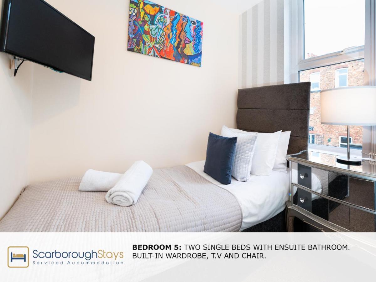 Scarborough Stays - Luxury Townhouse Ideal For Large Groups - Hot Tub Exterior foto