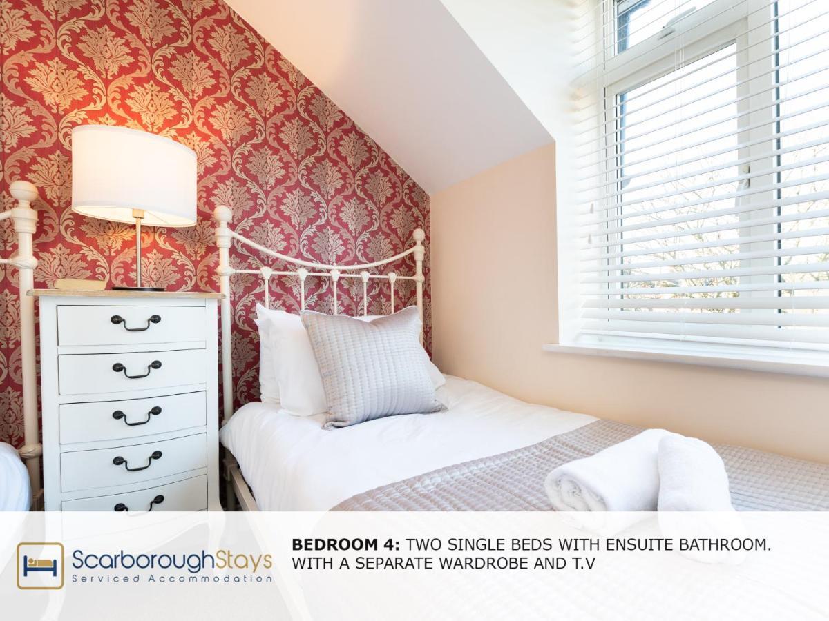 Scarborough Stays - Luxury Townhouse Ideal For Large Groups - Hot Tub Exterior foto