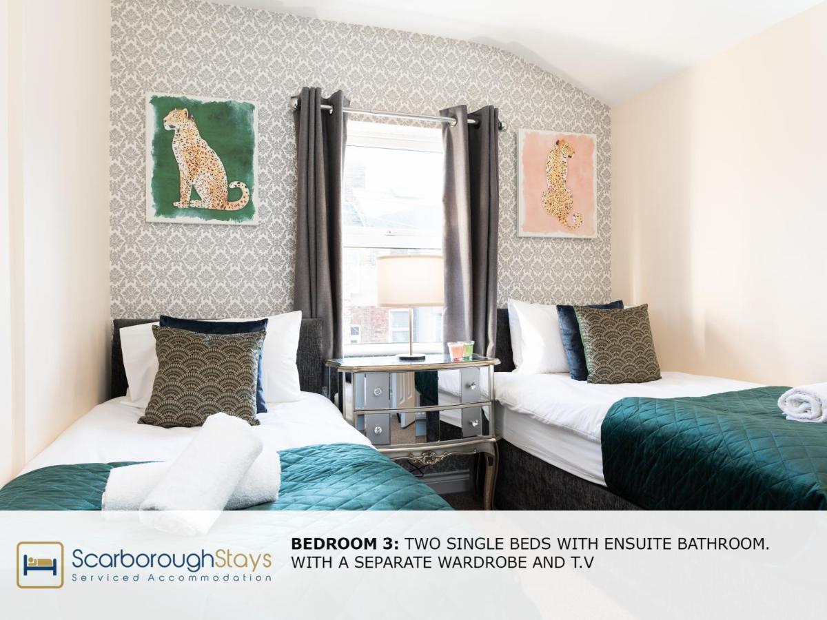 Scarborough Stays - Luxury Townhouse Ideal For Large Groups - Hot Tub Exterior foto
